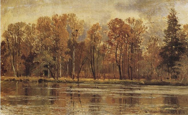  Ivan Shishkin «Golden Autumn», 1888